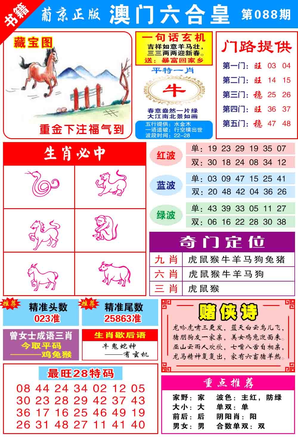 088期澳门六合皇心水[图]