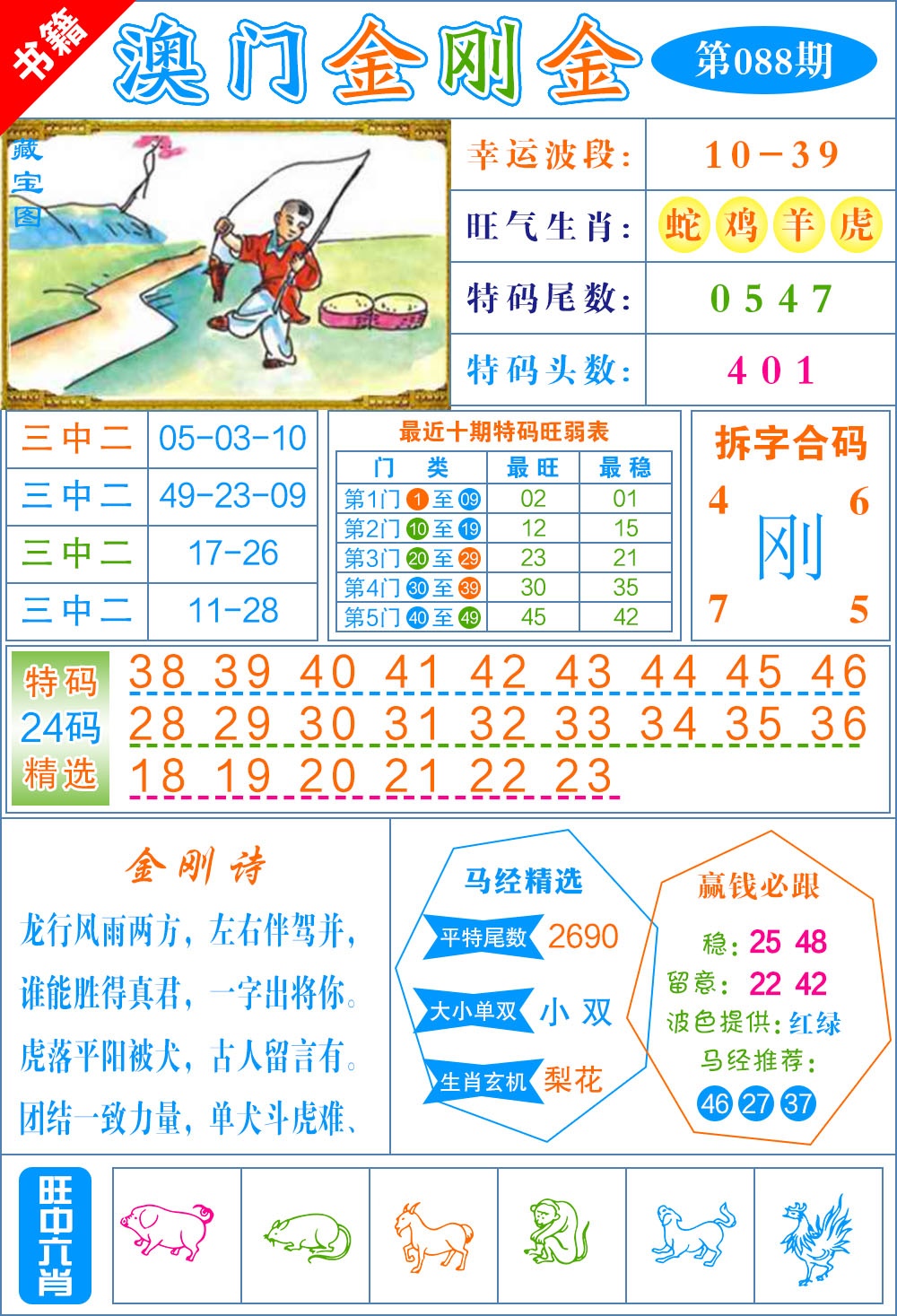 088期澳门金刚金[图]